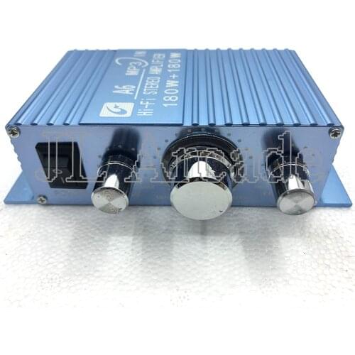 Stereo Amplifier HIFI Digital Power Amplifier Box A6 Arcade Accessories For Coin Operator Game Cabinet Machine DVD MP3 Player PC