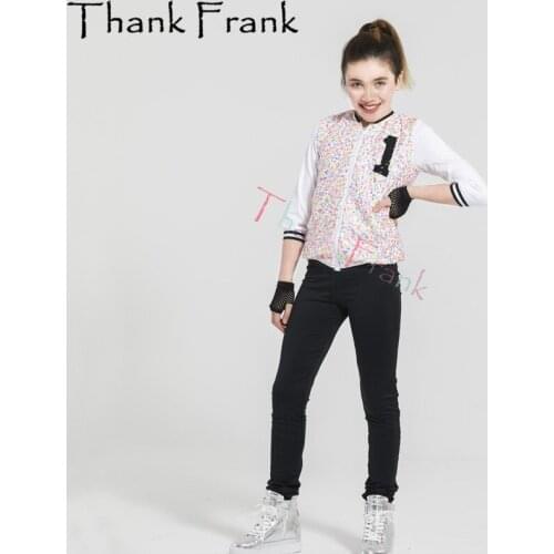 2-Piece Hip Hop Dance Costumes Kids Jazz Costume Jacket Pants Women Sequin Modern Street Dance Clothing Clothes for Girls Adult