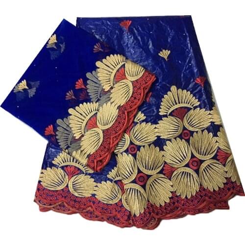 Tissu broderie dubai patchwork material african bazin riche getzner high quality embroidery tulle lace nigerian wedding 5+2yards