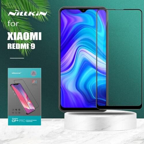For Xiaomi Redmi 9 Glass Nillkin CP+ Pro Full Cover 2.5D Ultra-Thin Tempered Glass Screen Protector for Xiaomi Redmi 9 HD Glass