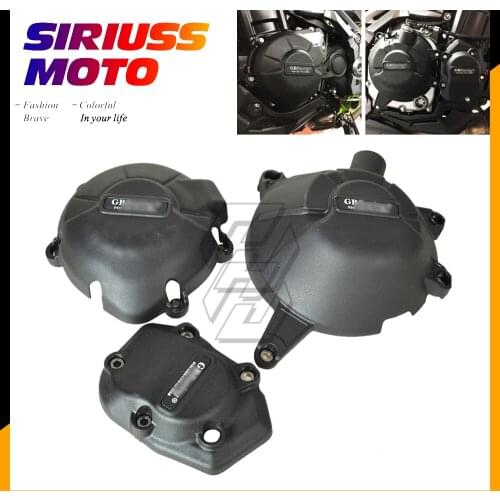 Motorcycle Engine Protective Cover Set for GBRacing for Kawasaki NINJA Z900 2017-2020