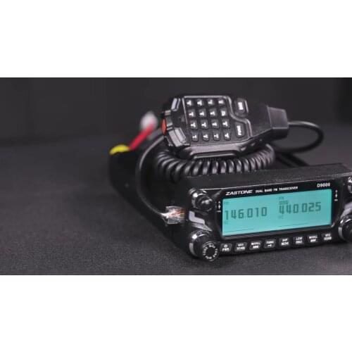 ZASTONE D9000 50W Duad Band Mobile radio 144/440MHZ 2 Bands FM Transceiver 50W Car Radio Walkie talkie