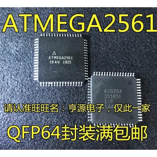 100% New&original ATMEGA2561-16AU QFP64 ATMEGA2561