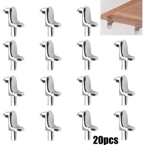 20pcs Shelf Support Studs Kitchen Cabinet Unit Cupboard Pegs Pin Furniture Hanger Bracket Hardware Accessories