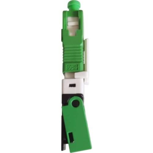 200PCS/Pack FTTH SC UPC SC APC Single-Mode Optical Fiber quick connector Embedded type SC UPC Connector Blue