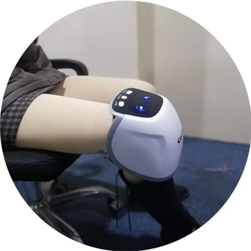 Wireless Heating Knee Massager For Pain Relief Heated Vibration Knee Heating Massage For Arthritis