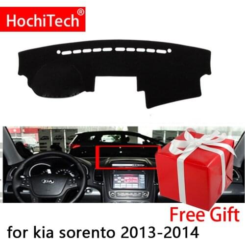 For kia sorento 2013 2014 Right and Left Hand Drive Car Dashboard Covers Mat Shade Cushion Pad Carpets Accessories