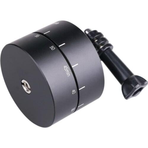 Elistooop 2018 360 Degree Panoramic Rotating Time Lapse Stabilizer Tripod Adapter for Gopro DSLR Camera