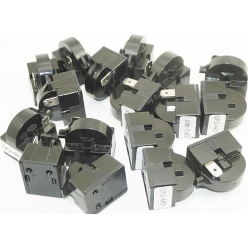 Refrigerator Freezer PTC Compressor Start Relay QP2 4R7 / 1 Pin For Ohm etc