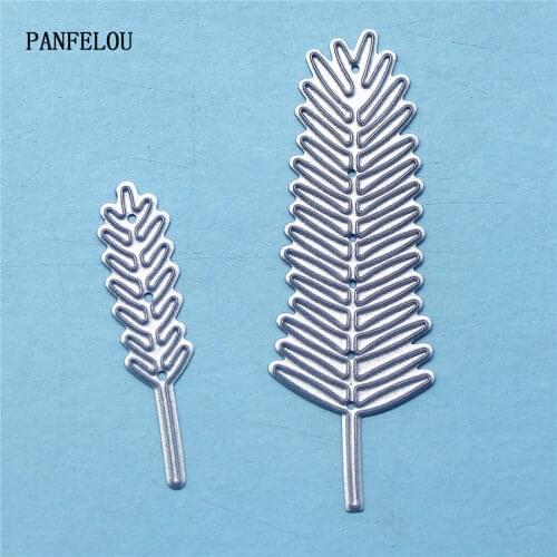 PANFELOU Metal craft Dogs tail grass bear paper die cutting dies for Scrapbooking/DIY Easter wedding Halloween cards