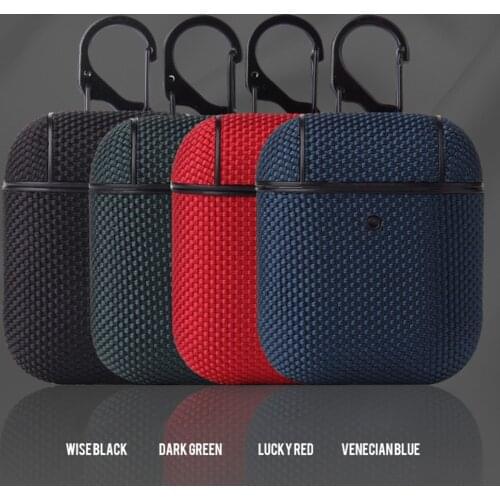 Soft Nylon Cases For Apple Airpods 1/2 Protective Case Bluetooth Wireless Earphone Cover For Apple airpods 1 2 Charging Box Bags