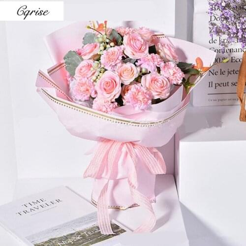 New 10pcs Flower Wrapping Paper Gift Wrapping Paper Flower Packaging Paper Packaging Material Paper DIY crafts supplies