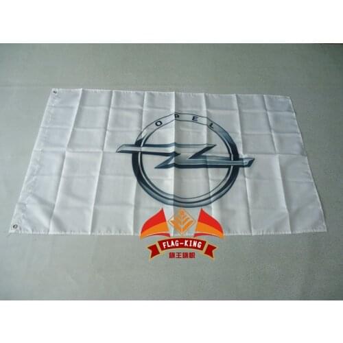 Opel racing flag ,90*150CM 100% polyester opel racing banner