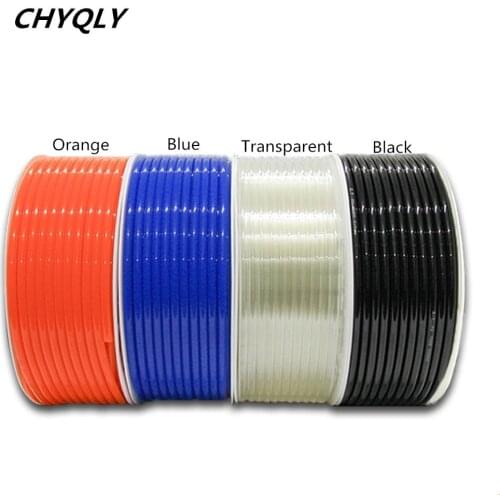 10 Meter 8mm 6mm 4mm 10mm 12mm 14mm 16mm Hose Pipe Air Tube Gas Pneumatic Tubing PU Plastic OD 8x5mm 12x8 10x6.5mm 6x4 4x2.5mm