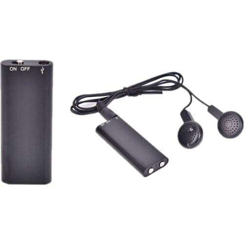 High quality 1PC Portable Mini Audio Recorder Voice Activated Listening Device 96 Hours 8GB