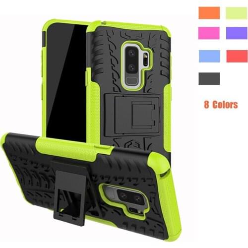 Heavy Duty Armor Hard Case Cover for Samsung Galaxy S9 Plus SM-G9650 S9+ Anti-knock Protective Case for Samsung Galaxy S9 G9600