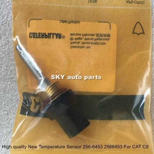 High quality New Temperature Sensor 256-6453 2566453 For CAT C9 (10pcs)
