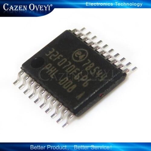 2piece STM32F070F6P6 STM32F070 32MCU TSSOP-20 In Stock