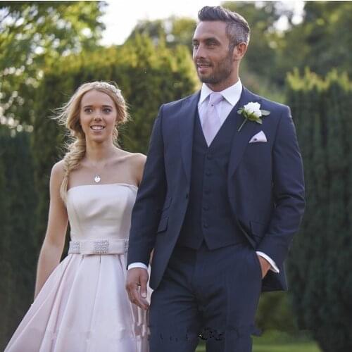 Latest Men Suits Coat Pant Design Formal Wedding Groom suit Fashion Slim Fit Terno Masculino Blazer 3 PCS