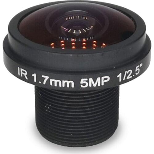 5MP panoramic ultra wide-angle HD M12 lens 1.7mm 5mp focal length OpenMV3 4 Cam camera lens
