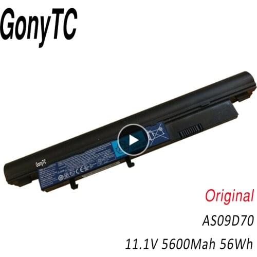 GONYTC AS09D70 Laptop battery for Acer AS09D56 AS09F34 AS09D71 for Aspire Timeline 3810T 4810 5810T 4810T 5810 8471 8471G 8571