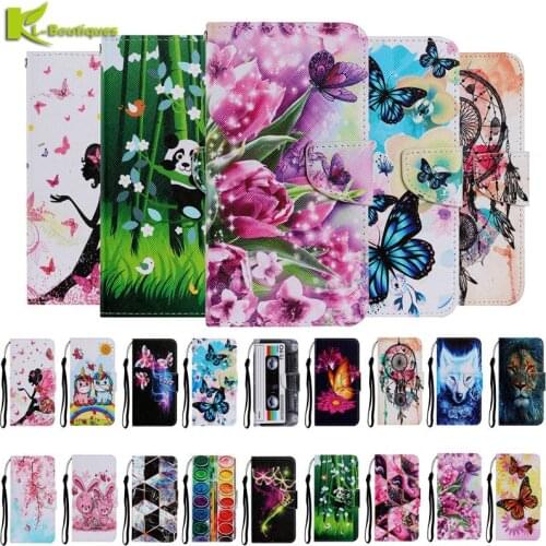 Fashion Cute Leather Case for Etui iPhone 11 12 Mini XS 11 Pro Max X XR 6 6s 7 8 Plus SE 2020 Fundas Stand Cartoon Phone Cases