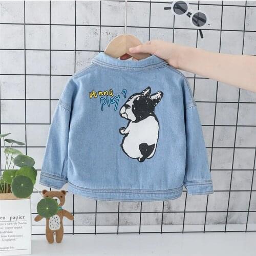 Baby Girls Denim Jackets Boys Coats and Jackets Children Jacket Denim Coat Spring Autumn Kids Windbreaker For Girls Clothes