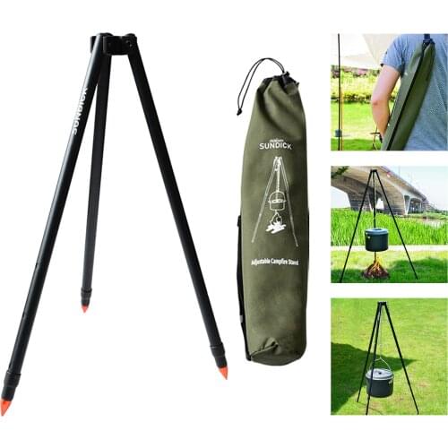 Grill Camping Tripod Tripod for Campfire ing Pot Cookware W/Storage Bag