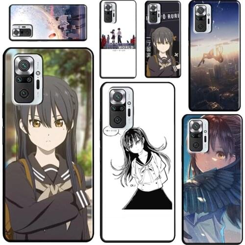 Hello World Anime For Xiaomi Redmi Note 10 Pro Note 9 Pro 8T 9S Note 8 Pro Phone Case For Redmi 9 9C 9T 9A