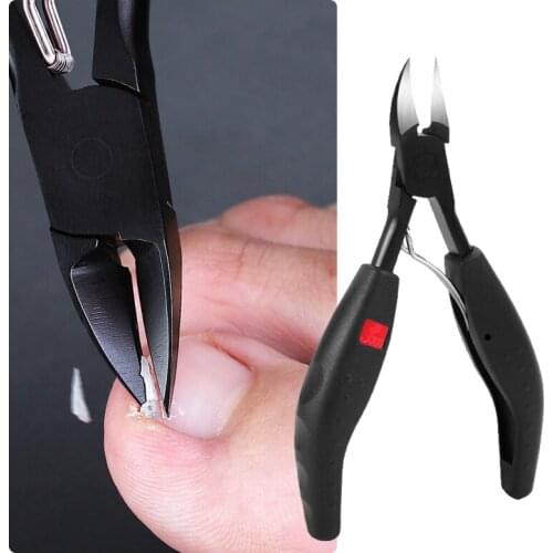 Professional Nail Clipper Nail Correction Thick Nails Ingrown Toenails Nippers Dead Skin Dirt Remover Paronychia Nail Tools