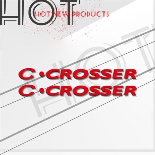 Pegatinas Motorcycle Reflective Stickers Body helmet fuel tank Waterproof logo decal For Citroen c-crosser c crosser C CROSSER