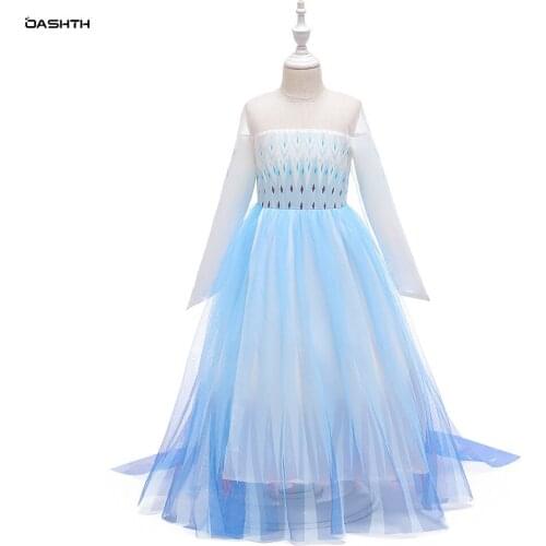 OASHTH New childrens skirt Aisha princess pettiskirt girl dress summer children dress Aisha costume