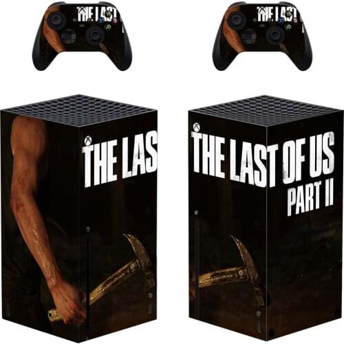 THE LAST OF US Style Xbox Series X Skin Sticker for Console & 2 Controllers Decal Vinyl Protective Skins Style 1