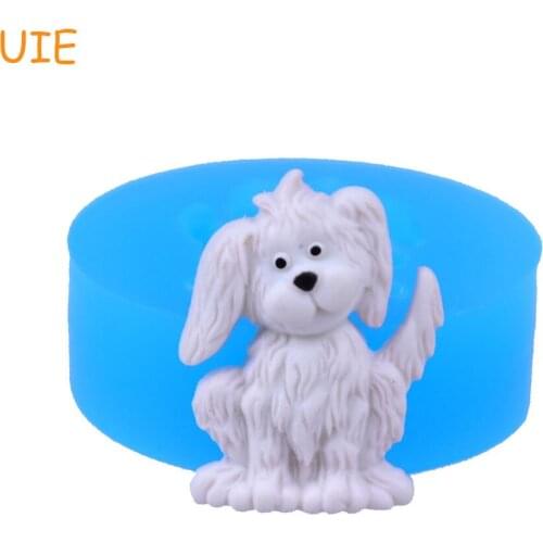 DYL413U 19.8mm Dog Silicone Mold - Animal Flexible Mold Cake Decorating, Fondant Craft, Jewelry, Scrapbooking, Resin, Biscuit