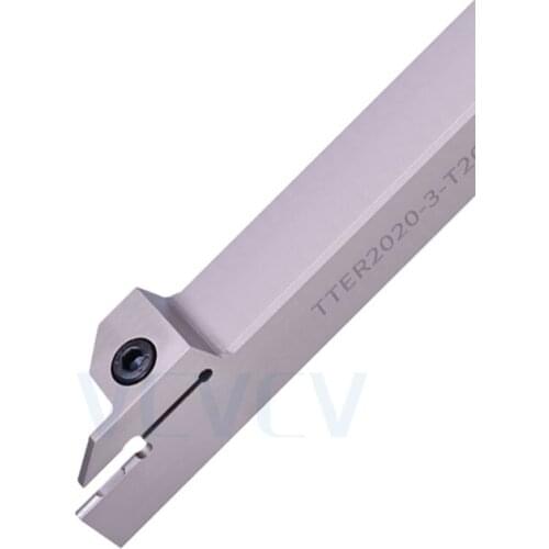 TTEL1010J-2D24 TTER 1212/1616/2020K/2525M CNC Lathe Machining Cutting Groove Tool Holder Spring Steel Fit Turning TDC/TDJ insert