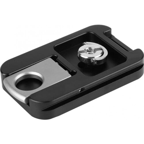 Camera plate QR-60 Quick Release Plate 1/4" Screw Mount with Strap Buckle for Arca-Swiss Ball Head Tripod tripod monopod