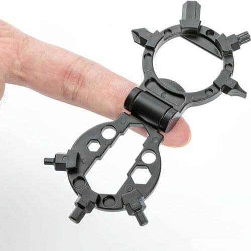 1PC Octopus EDC Multitool Screwdriver Wrench Combination Kit Set Opener Portable Keychain Tool Pendant Bicycle Repair Tool