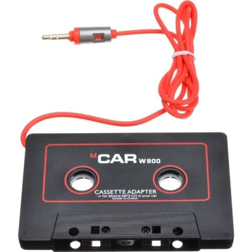 110cm Car Cassette Tape Adapter Mp3 Player Converter 3.5mm Jack Plug Car Stereo Audio Cassette Adapter for Phone MP3 CD Player