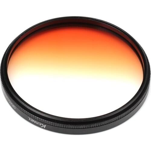 67mm Gradual Orange/Gradual Purple/Gradual Brown/ Gradual Pink/Gradual Green Lens Filter