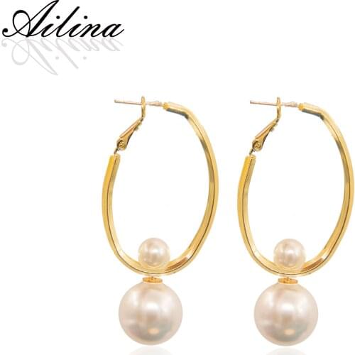 Висячие серьги AILINA China At AliExpress