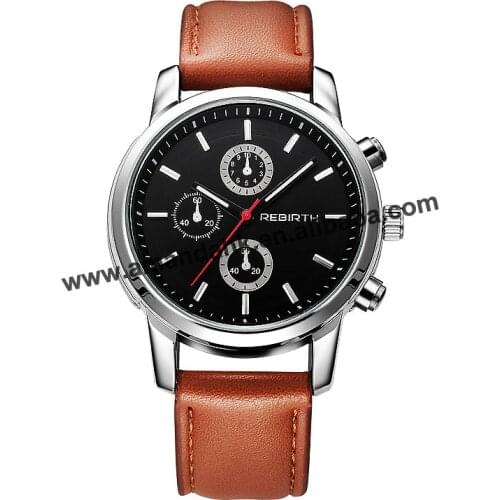 50pcs/lot Wholesale Silver Case Leather Watch Hot Sale Ladies Fashion Casual Wrist Watch Women Dress Watches RE016