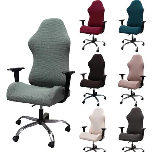 Gamer Chair Cover Office Spandex Stretch Computer Desk Slipcovers Game Reclining Racing Gaming Chair Protector Club Armchair
