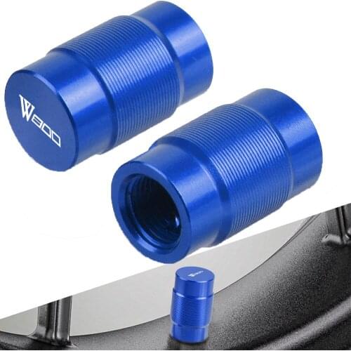 For Kawasaki W800 SE 2012 2013 2014 2015 2016 2011 Motorcycle Accessories Wheel Tire Valve caps Aluminum Airtight Covers W 800