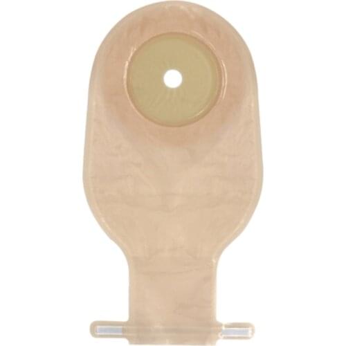 Ostomy Bags One Piece Drainable Pouches for Colostomy Ileostomy Stoma Care 20-60mm Economical Drain Valve Colostomy Bags