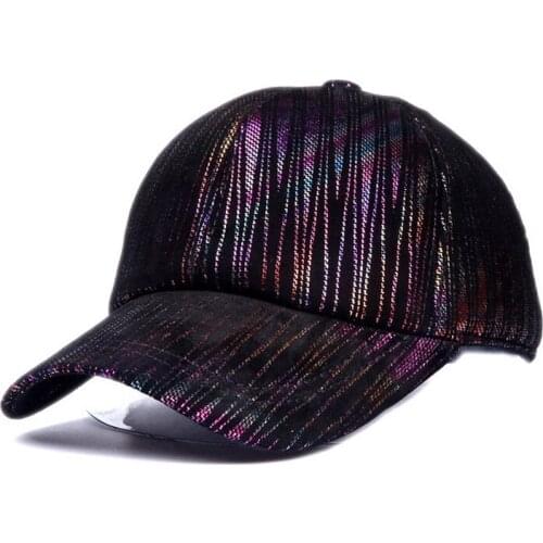 Mens Hats And Caps Male Adjustable Shiny Flowers Printed Unique Dome Bone Casquette Homme Dad Snapback Chapéus