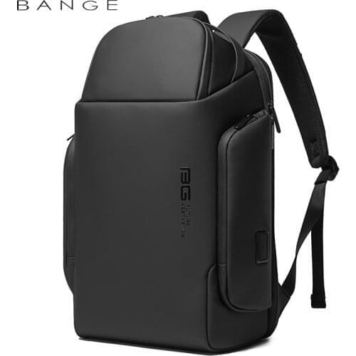Bange Backpack Men USB Charging Waterproof Laptop Backpack Casual Oxford Male Business Bag 15.6 Inch Computer Notebook Backpacks