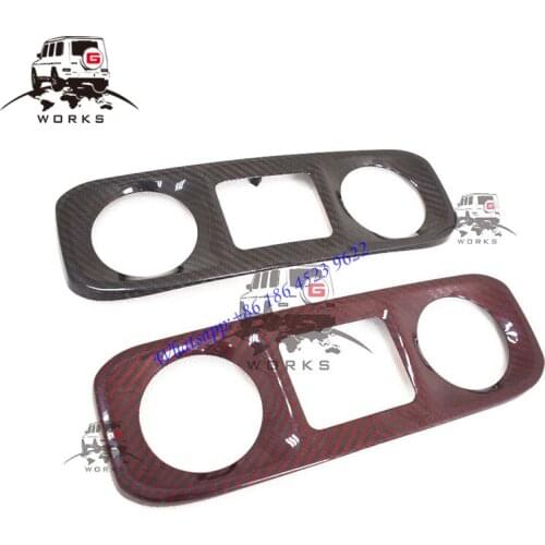 New w464 Dashboard trim cover for g class 2019 g500 g63 carbon interior console cover