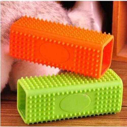 Latest Silicone Column Sticky Brush Hair Removal Comb Pet Dog Cat Sticky Hair Comb Cat Grooming Supplies