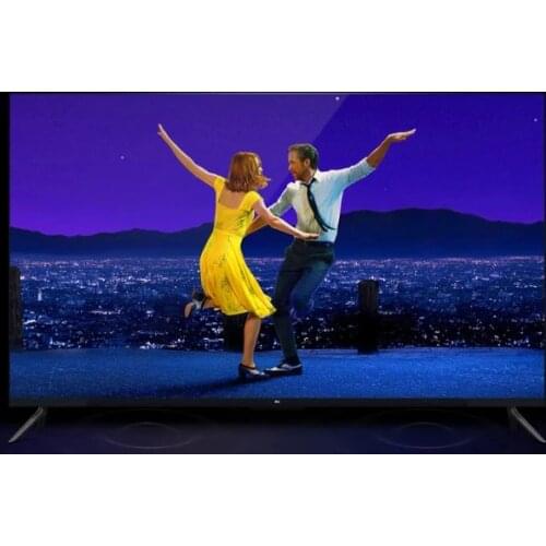 Real 4K 3840*2160 55" Inches Smart TV set English Interface HD Screen Ultra Quad Core Smart led television TV