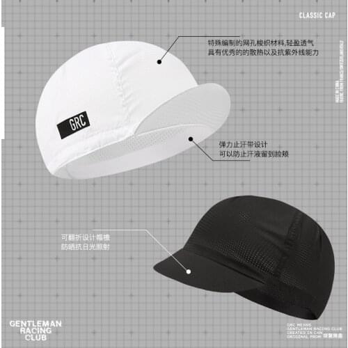 Cycling Cap - Bike Hat Under Helmet - Breathable Bicycle Helmet Liner - Reflective Biking Cap for Men & Women